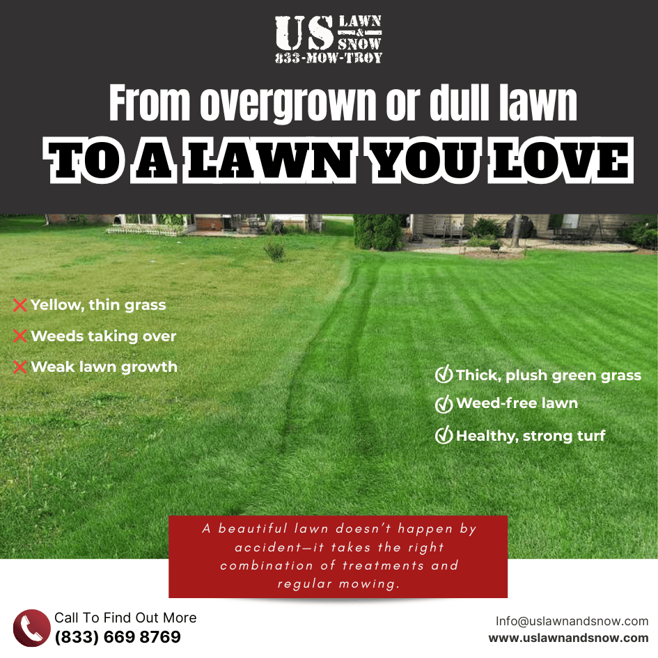 Lawn stays healthy, clean, and consistent all season long.